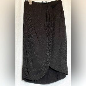 Dress Forum Los Angeles black animal print skirt